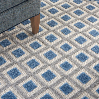 The Rug Corner Nourison Home Aloha ALH26 BLGRY Area Rugs  