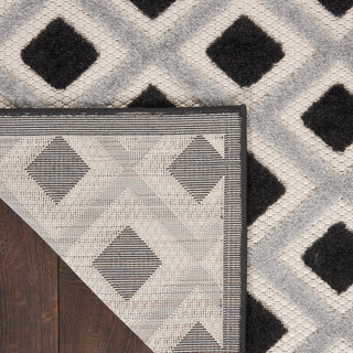 The Rug Corner Nourison Home Aloha ALH26 BLKWT Area Rugs  