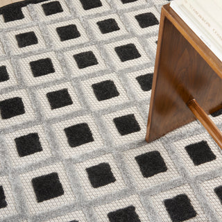 The Rug Corner Nourison Home Aloha ALH26 BLKWT Area Rugs  