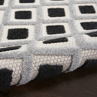 The Rug Corner Nourison Home Aloha ALH26 BLKWT Area Rugs  