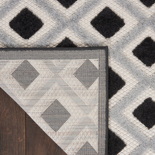 The Rug Corner Nourison Home Aloha ALH26 BLKWT Area Rugs  
