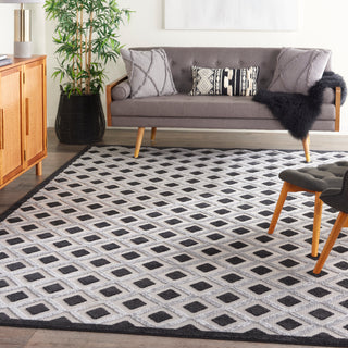 The Rug Corner Nourison Home Aloha ALH26 BLKWT Area Rugs  