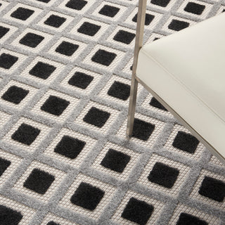 The Rug Corner Nourison Home Aloha ALH26 BLKWT Area Rugs  