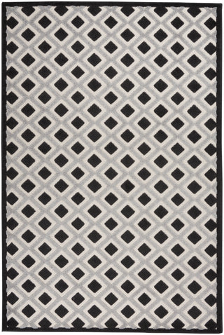 The Rug Corner Nourison Home Aloha ALH26 BLKWT Area Rugs  