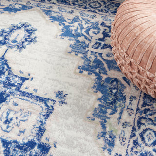 The Rug Corner Nourison Home Whimsicle WHS03 IVBLU Area Rugs  