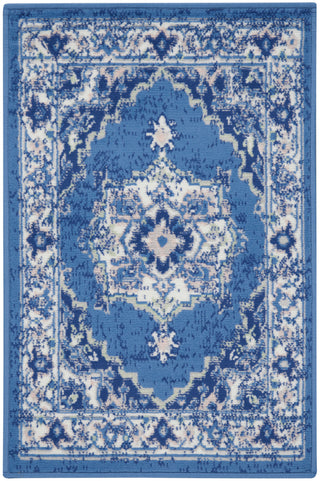 The Rug Corner Nourison Home Nourison Home - Whimsicle Navy Area Rug WHS03  