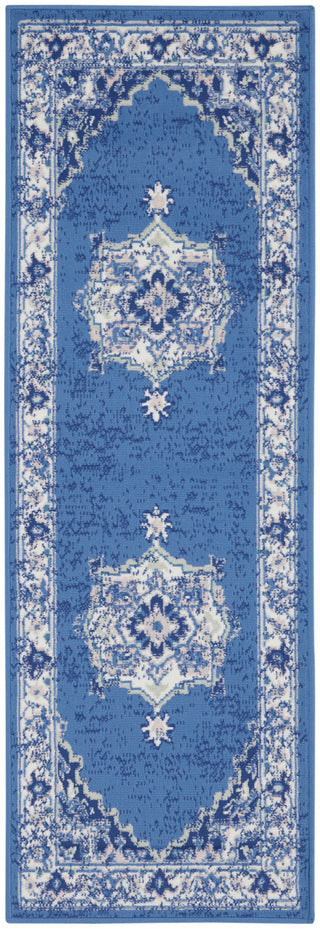 The Rug Corner Nourison Home Nourison Home - Whimsicle Navy Area Rug WHS03  