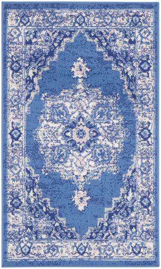 The Rug Corner Nourison Home Nourison Home - Whimsicle Navy Area Rug WHS03  