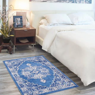 The Rug Corner Nourison Home Nourison Home - Whimsicle Navy Area Rug WHS03  