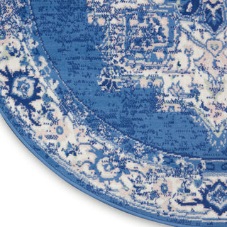 The Rug Corner Nourison Home Nourison Home - Whimsicle Navy Area Rug WHS03  