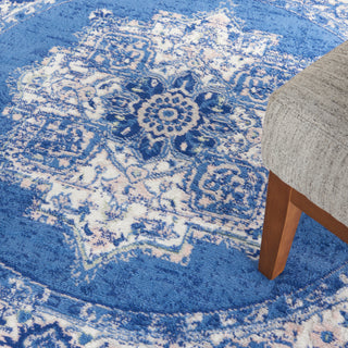 The Rug Corner Nourison Home Nourison Home - Whimsicle Navy Area Rug WHS03  