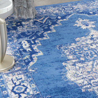 The Rug Corner Nourison Home Nourison Home - Whimsicle Navy Area Rug WHS03  