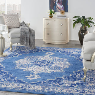 The Rug Corner Nourison Home Nourison Home - Whimsicle Navy Area Rug WHS03  