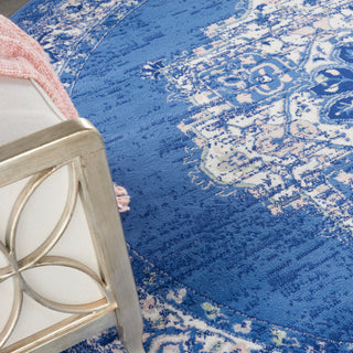 The Rug Corner Nourison Home Nourison Home - Whimsicle Navy Area Rug WHS03  