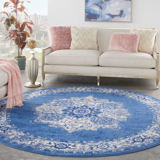 The Rug Corner Nourison Home Nourison Home - Whimsicle Navy Area Rug WHS03  