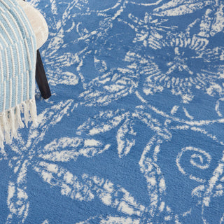 The Rug Corner Nourison Home Whimsicle WHS05 BLUE Area Rugs  