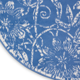 The Rug Corner Nourison Home Whimsicle WHS05 BLUE Area Rugs  