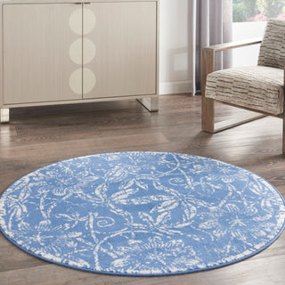 The Rug Corner Nourison Home Whimsicle WHS05 BLUE Area Rugs  