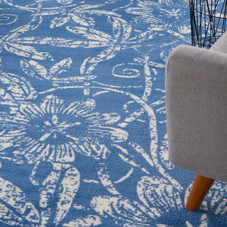 The Rug Corner Nourison Home Whimsicle WHS05 BLUE Area Rugs  