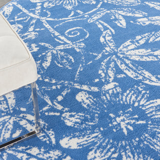 The Rug Corner Nourison Home Whimsicle WHS05 BLUE Area Rugs  