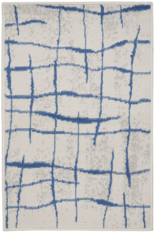 The Rug Corner Nourison Home Whimsicle WHS09 IVBLU Area Rugs  