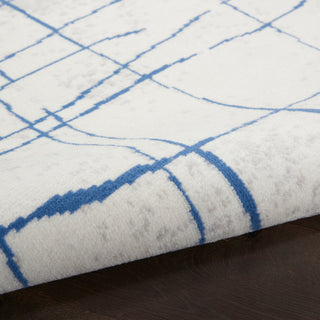 The Rug Corner Nourison Home Whimsicle WHS09 IVBLU Area Rugs  