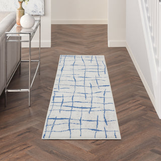 The Rug Corner Nourison Home Whimsicle WHS09 IVBLU Area Rugs  