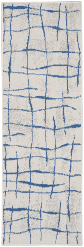The Rug Corner Nourison Home Whimsicle WHS09 IVBLU Area Rugs  