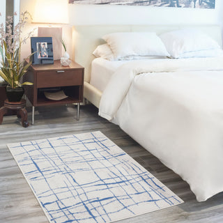 The Rug Corner Nourison Home Whimsicle WHS09 IVBLU Area Rugs  