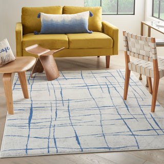 The Rug Corner Nourison Home Whimsicle WHS09 IVBLU Area Rugs  