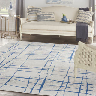 The Rug Corner Nourison Home Whimsicle WHS09 IVBLU Area Rugs  