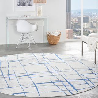 The Rug Corner Nourison Home Whimsicle WHS09 IVBLU Area Rugs  