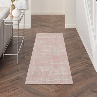 The Rug Corner Nourison Home Nourison Home - Whimsicle Pink/Ivory Area Rug WHS09  