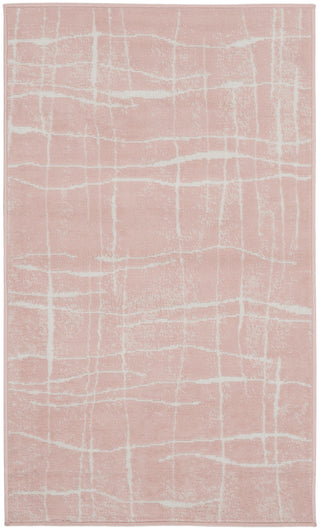 The Rug Corner Nourison Home Nourison Home - Whimsicle Pink/Ivory Area Rug WHS09  