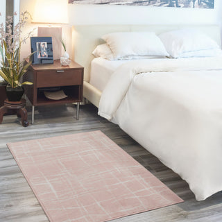 The Rug Corner Nourison Home Nourison Home - Whimsicle Pink/Ivory Area Rug WHS09  