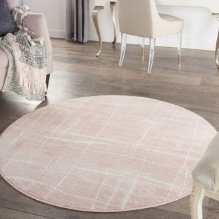The Rug Corner Nourison Home Nourison Home - Whimsicle Pink/Ivory Area Rug WHS09  