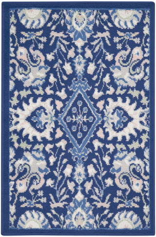 The Rug Corner Nourison Home Nourison Home - Whimsicle Navy/Multi Area Rug WHS10  