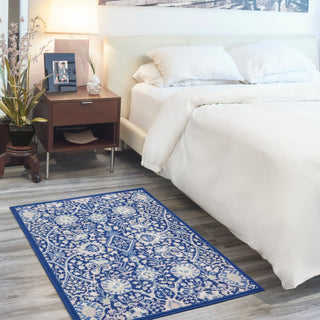 The Rug Corner Nourison Home Nourison Home - Whimsicle Navy/Multi Area Rug WHS10  