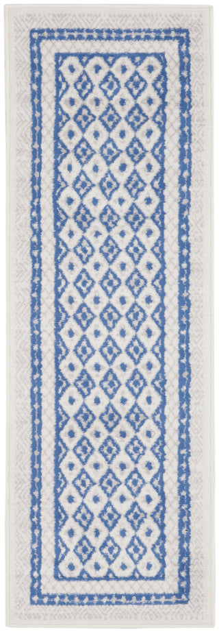 The Rug Corner Nourison Home Nourison Home - Whimsicle Ivory/Blue Area Rug WHS13  