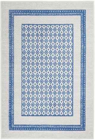 The Rug Corner Nourison Home Nourison Home - Whimsicle Ivory/Blue Area Rug WHS13  