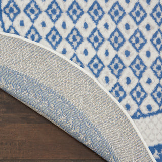 The Rug Corner Nourison Home Nourison Home - Whimsicle Ivory/Blue Area Rug WHS13  