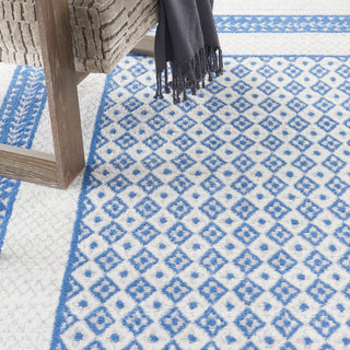 The Rug Corner Nourison Home Nourison Home - Whimsicle Ivory/Blue Area Rug WHS13  