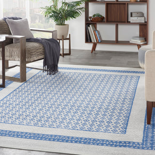 The Rug Corner Nourison Home Nourison Home - Whimsicle Ivory/Blue Area Rug WHS13  