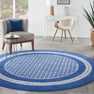 The Rug Corner Nourison Home Nourison Home - Whimsicle Navy Area Rug WHS13  
