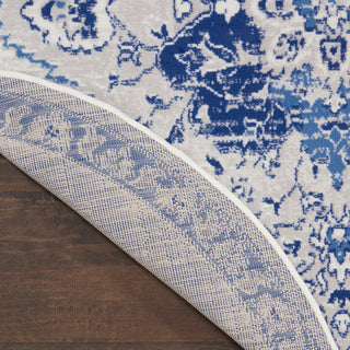 The Rug Corner Nourison Home Nourison Home - Whimsicle Ivory/Blue Area Rug WHS14  
