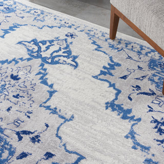 The Rug Corner Nourison Home Nourison Home - Whimsicle Ivory/Blue Area Rug WHS14  