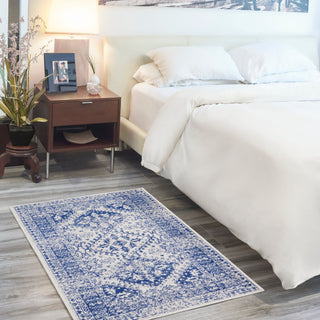 Nourison Home - Whimsicle Ivory/Navy Area Rug WHS15