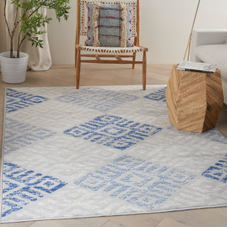 The Rug Corner Nourison Home Whimsicle WHS18 GRYBL Area Rugs  
