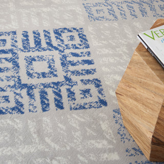 The Rug Corner Nourison Home Whimsicle WHS18 GRYBL Area Rugs  