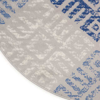 The Rug Corner Nourison Home Whimsicle WHS18 GRYBL Area Rugs  